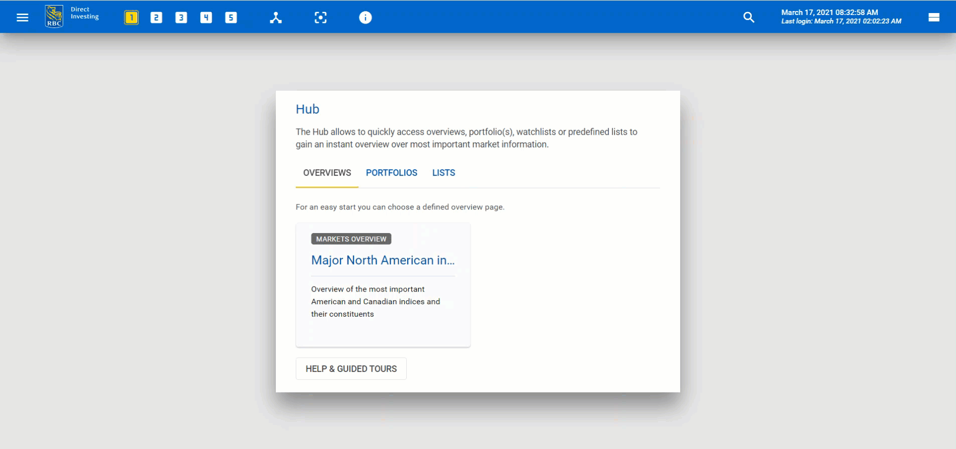 GIF searching for a stock symbol.